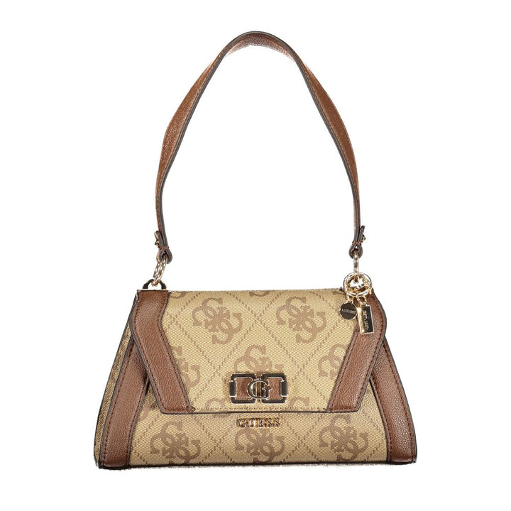 Guess Jeans Marrone Poliuretano Women Handbag