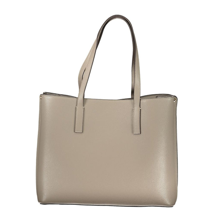 Guess Jeans Grigio Poliuretano Women's Handbag