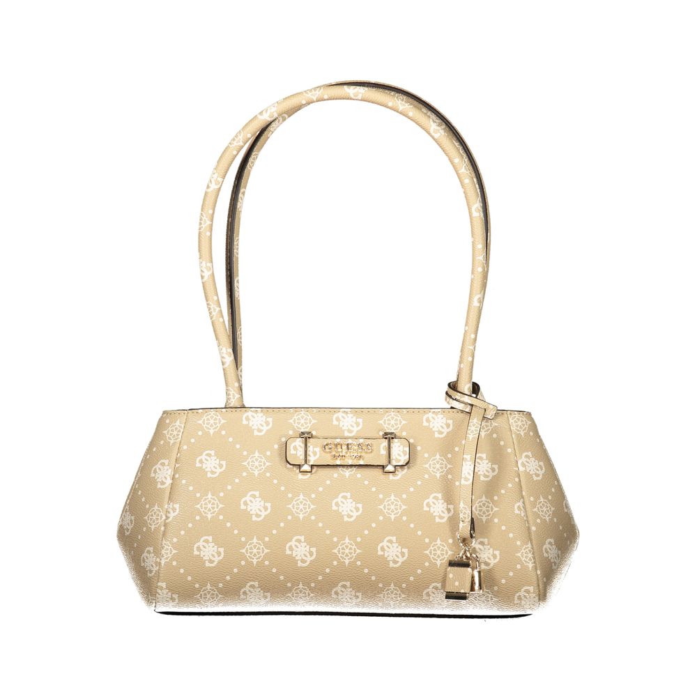 Guess Jeans Beige Polyethylene Handbag