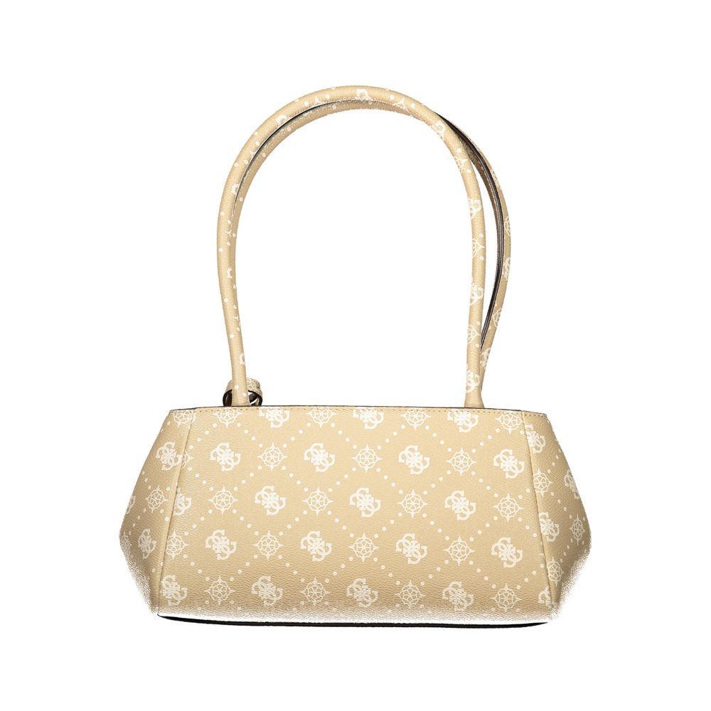 Guess Jeans Beige Polyethylene Handbag