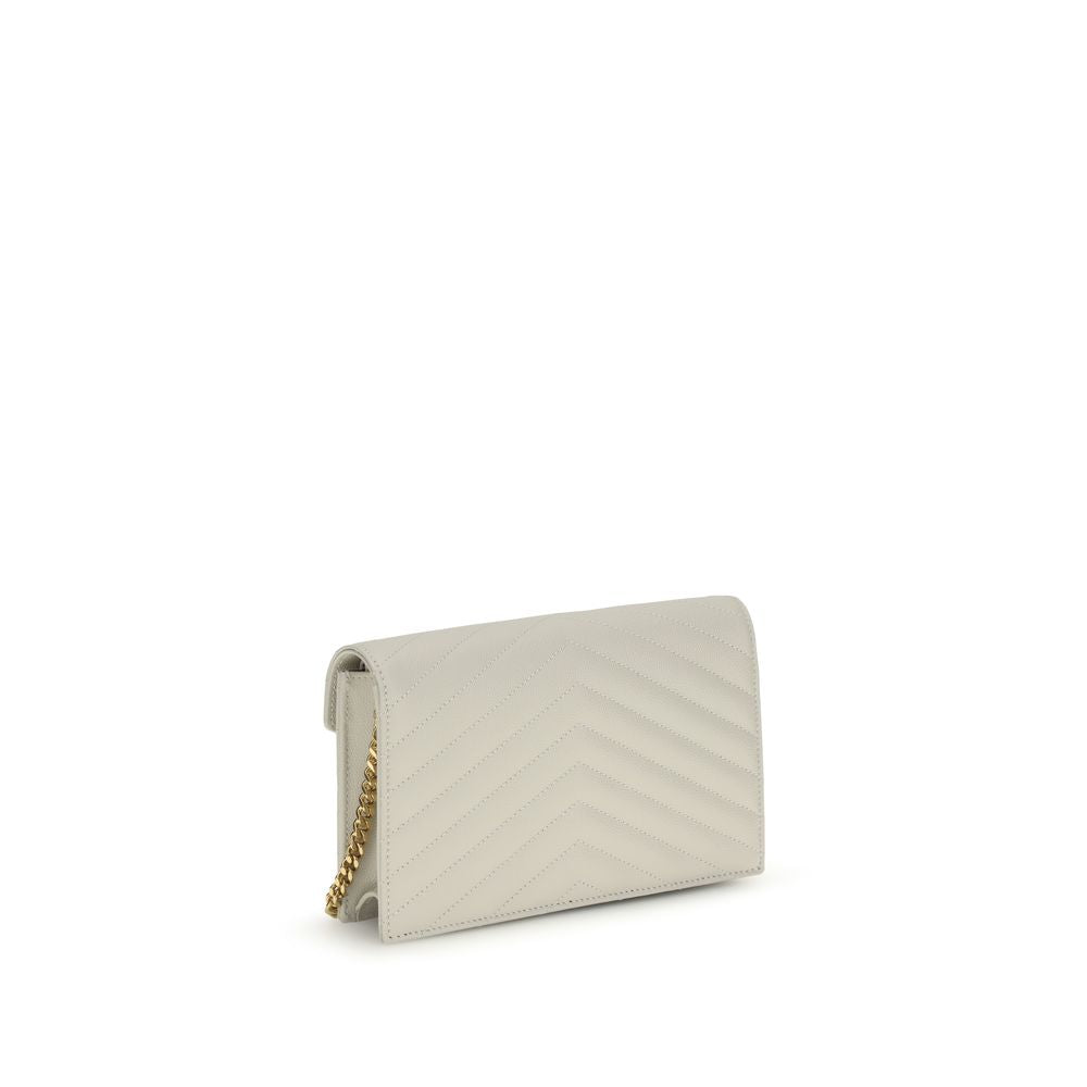 Saint Laurent Beige Calf Leather Bos Taurus Shoulder Bag