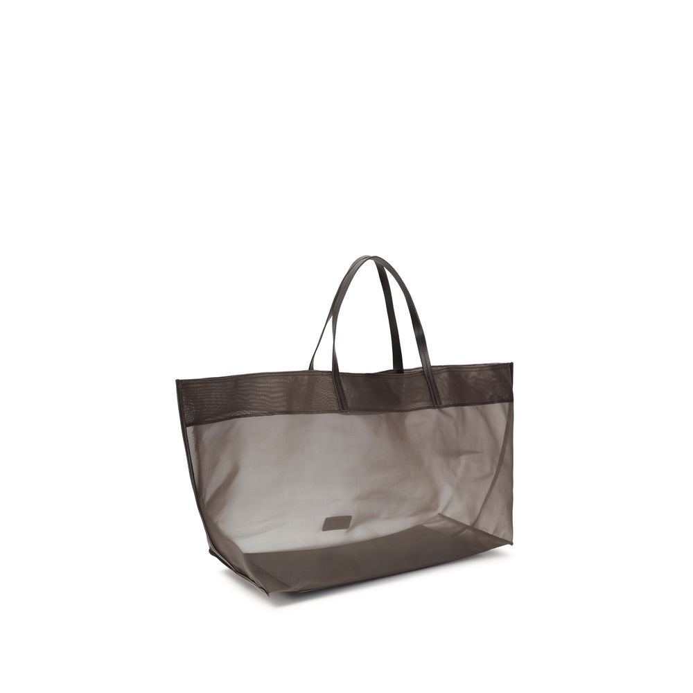 Staud Brown Nylon Shoulder Bag