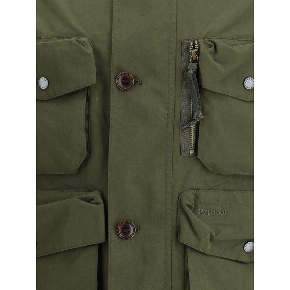 Barbour Bicolor Polyester Shell Jacket