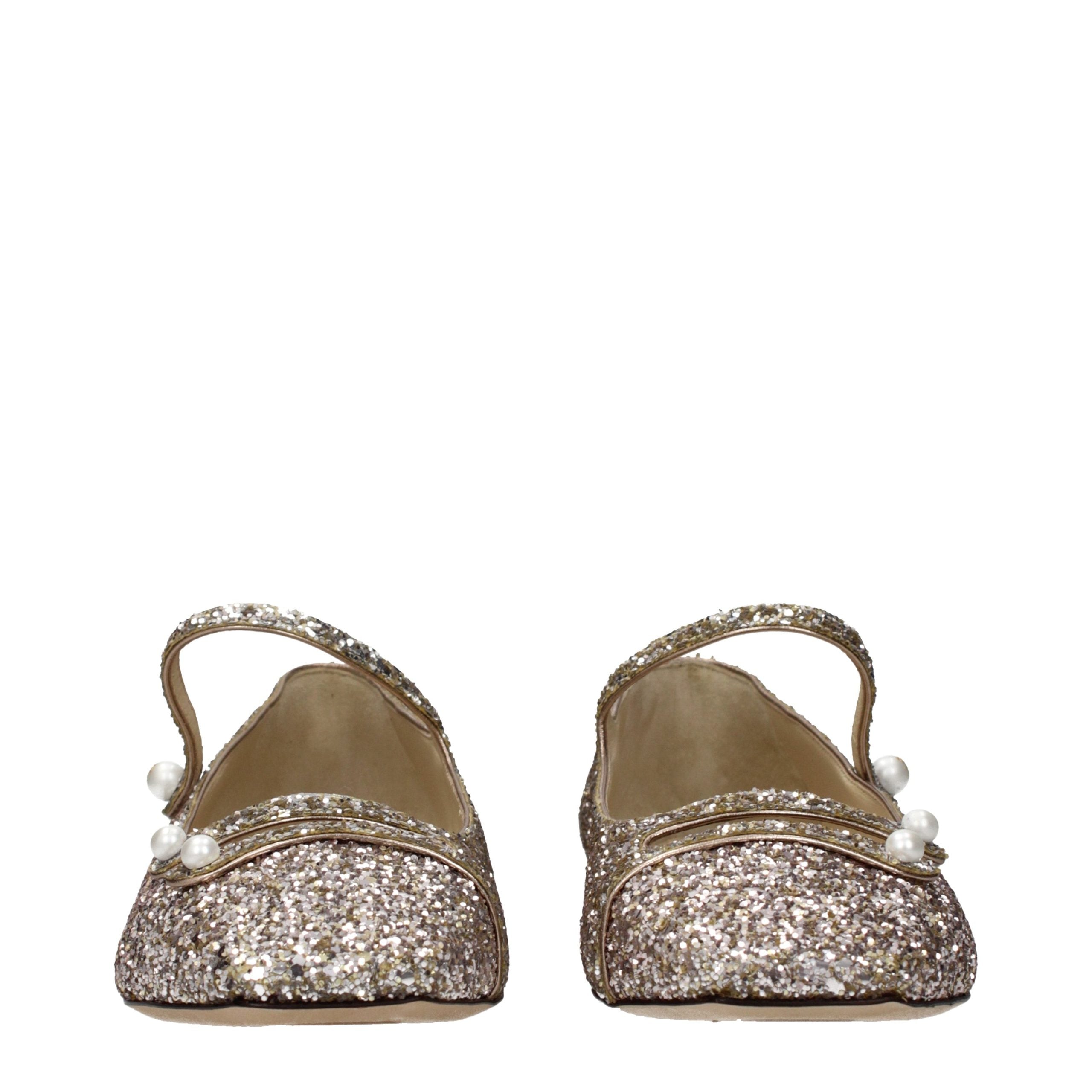 Jimmy Choo Pink Plastic Ballet Flats