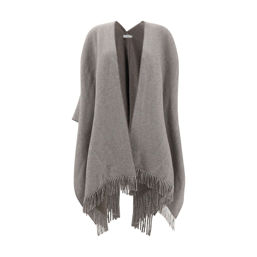 Brunello Cucinelli Brown Cashmere Coat