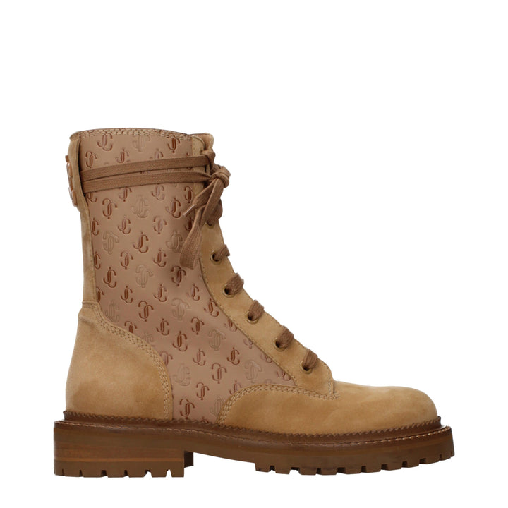 Jimmy Choo Brown Leather Ankle Boots