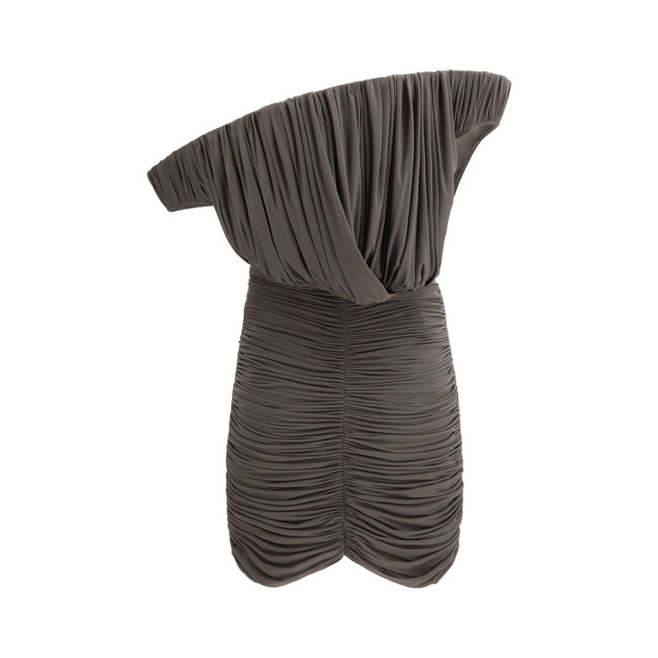 Magda Butrym Brown Copper Casual Dress