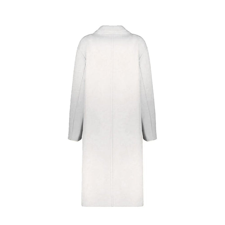 Herno White Wool Coat