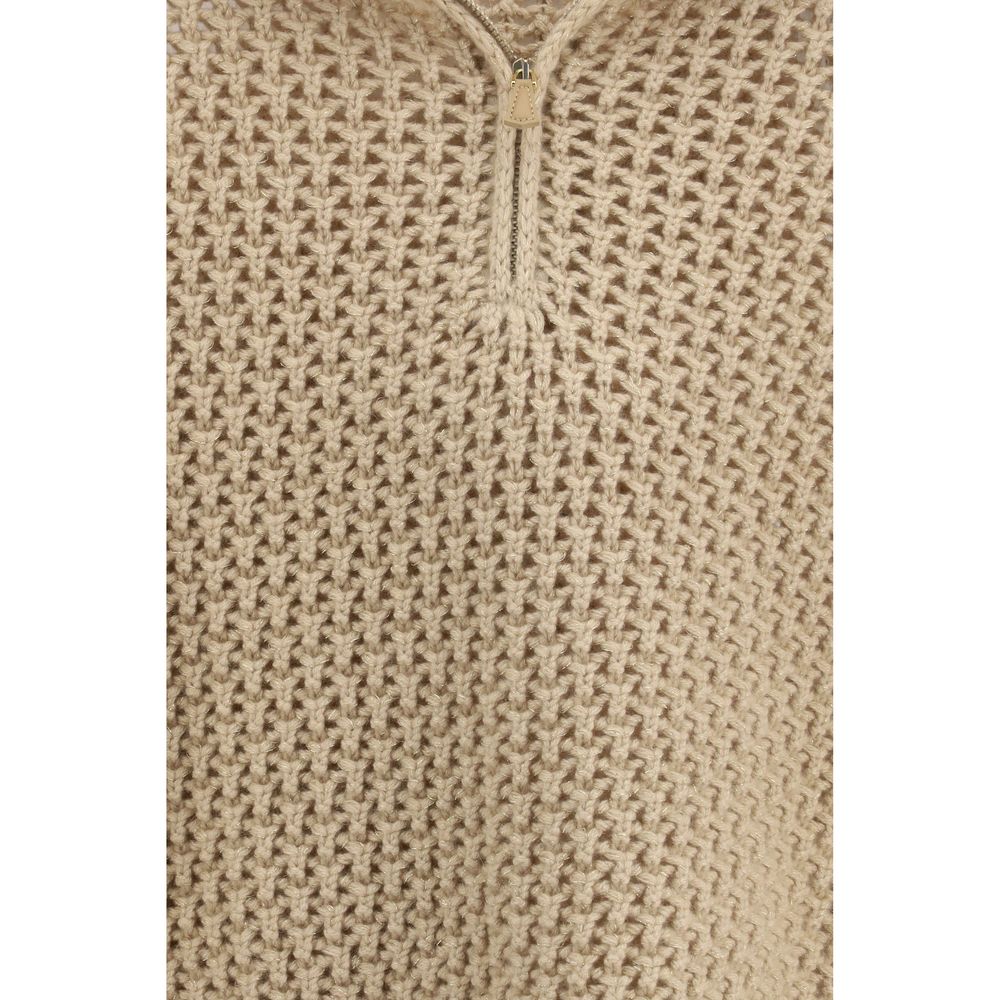 Max Mara Beige Wool Sweatshirt