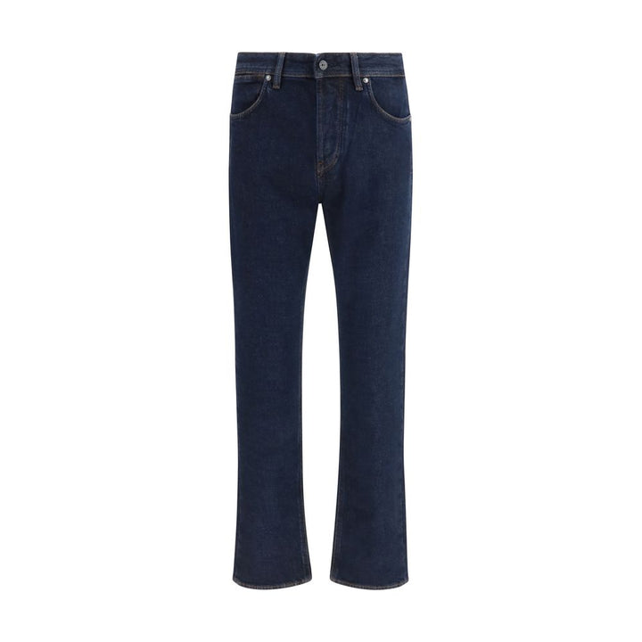 Stone Island Blue Polyester Slim Fit Jeans