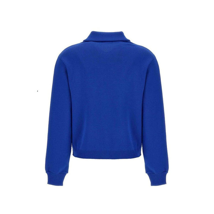 Autry Blue Nylon Cardigan