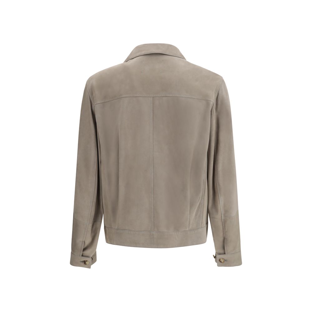 Brunello Cucinelli Bicolor Calf Leather Bos Taurus Clothing