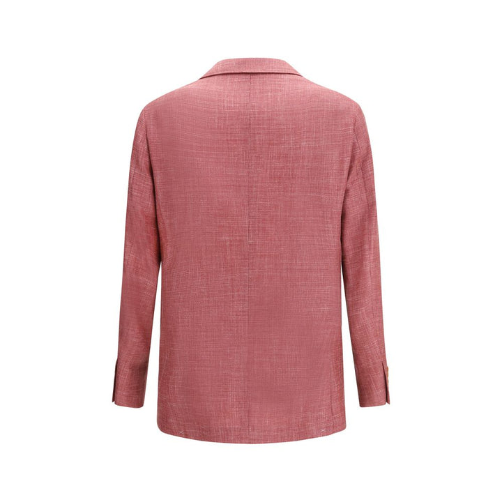 Brunello Cucinelli Multicolor Fleece Wool Jackets And Coat
