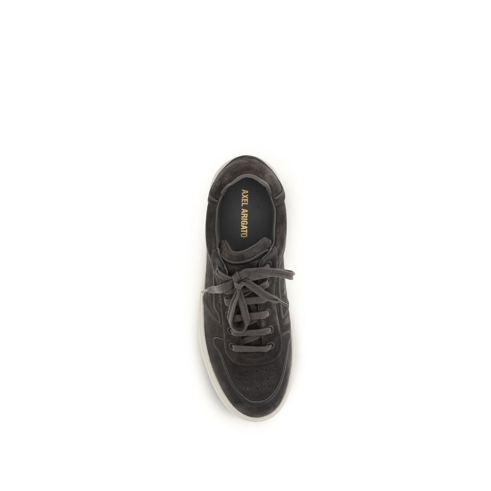 Axel Arigato Gray Calf Leather Bos Taurus Low Top Sneakers