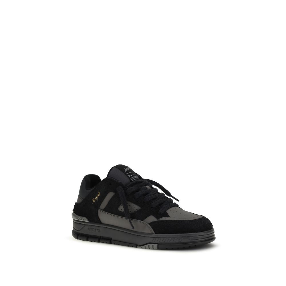 Axel Arigato Black Calf Leather Bos Taurus Athletic Sneakers