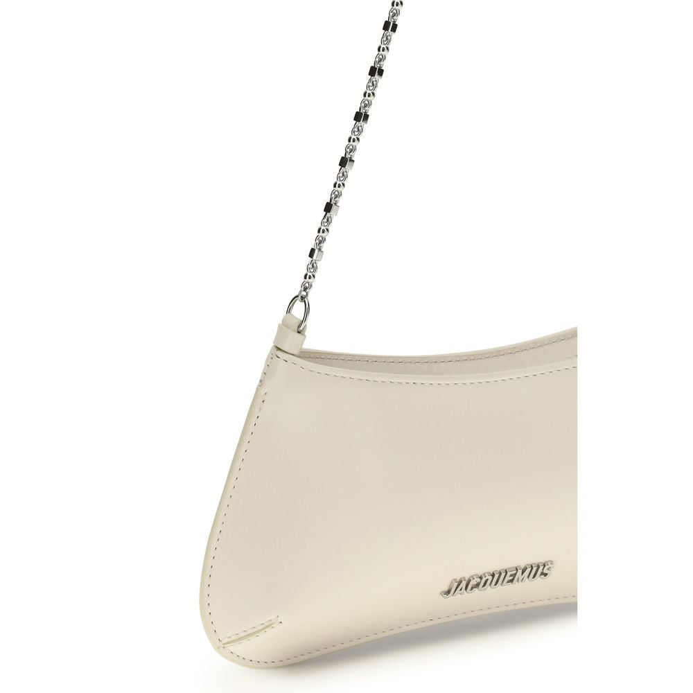 Jacquemus Beige Calf Leather Bos Taurus Shoulder Bag