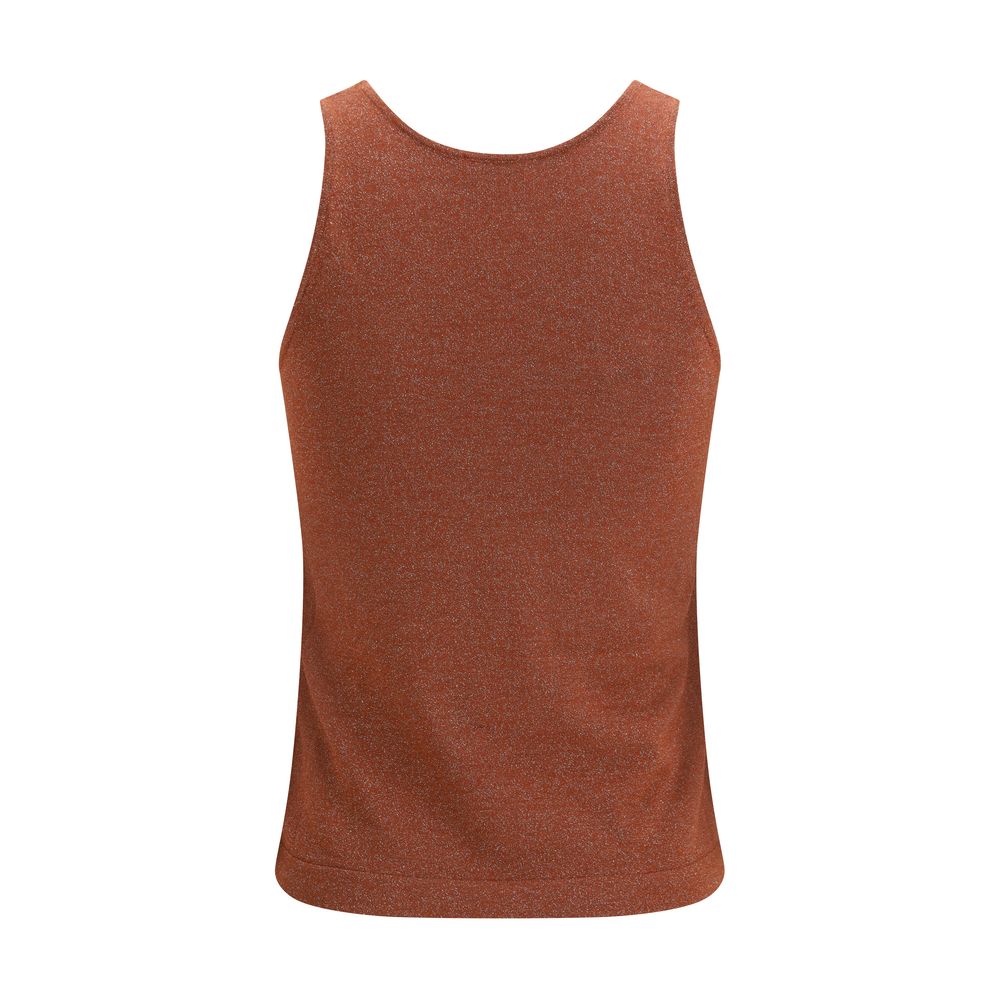 Brunello Cucinelli Brown Cashmere Top
