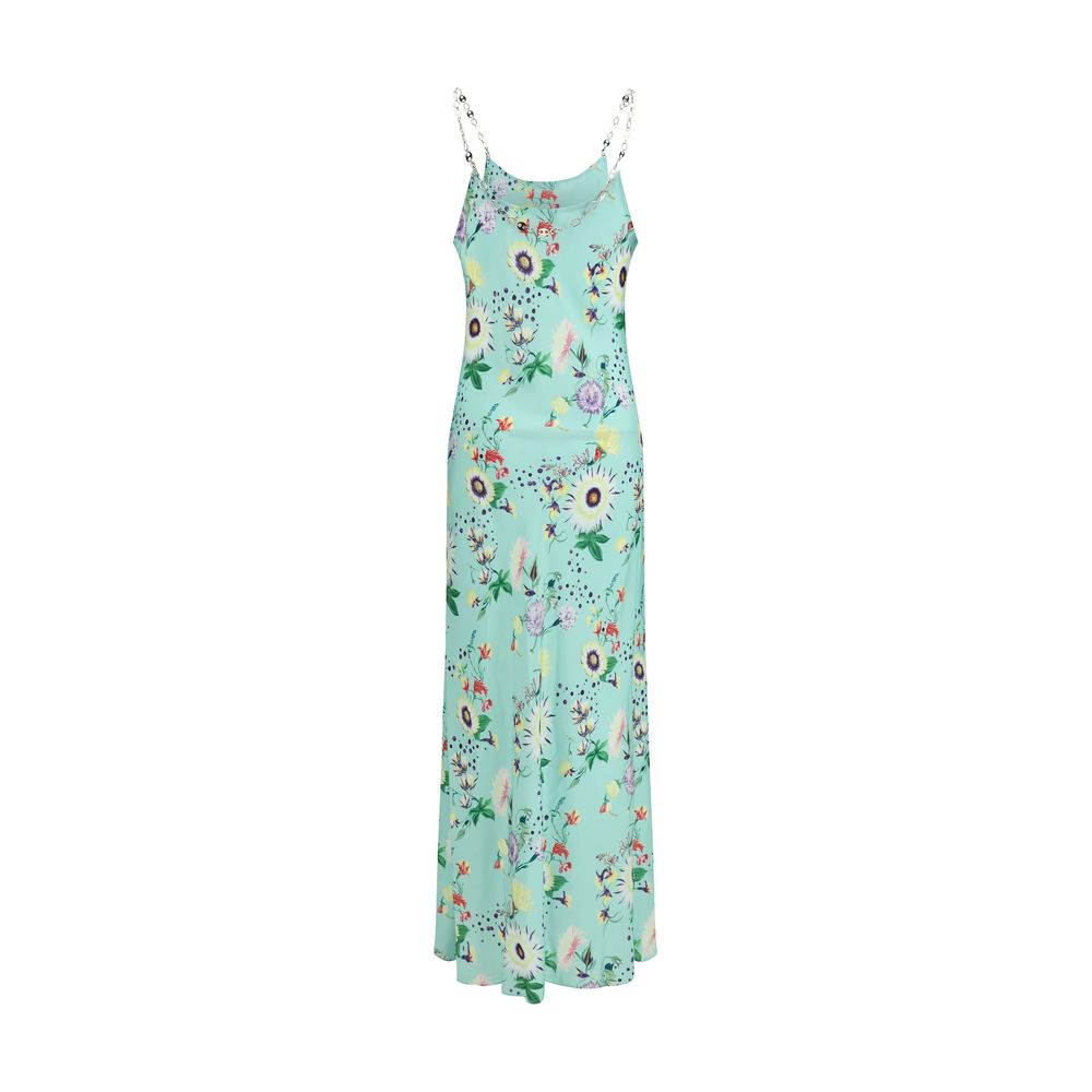 Rabanne Bicolor Polyester Casual Dress