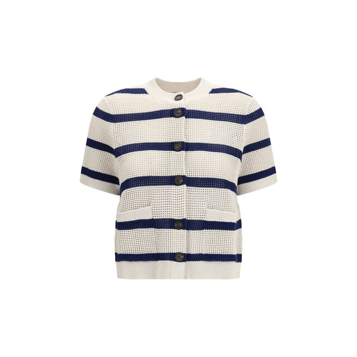 Brunello Cucinelli Multicolor Cotton Cardigan
