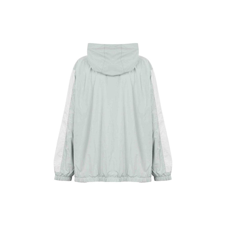 Autry Blue Nylon Shell Jacket