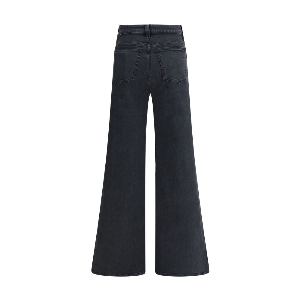 Khaite Gray Cotton Jeans Denim