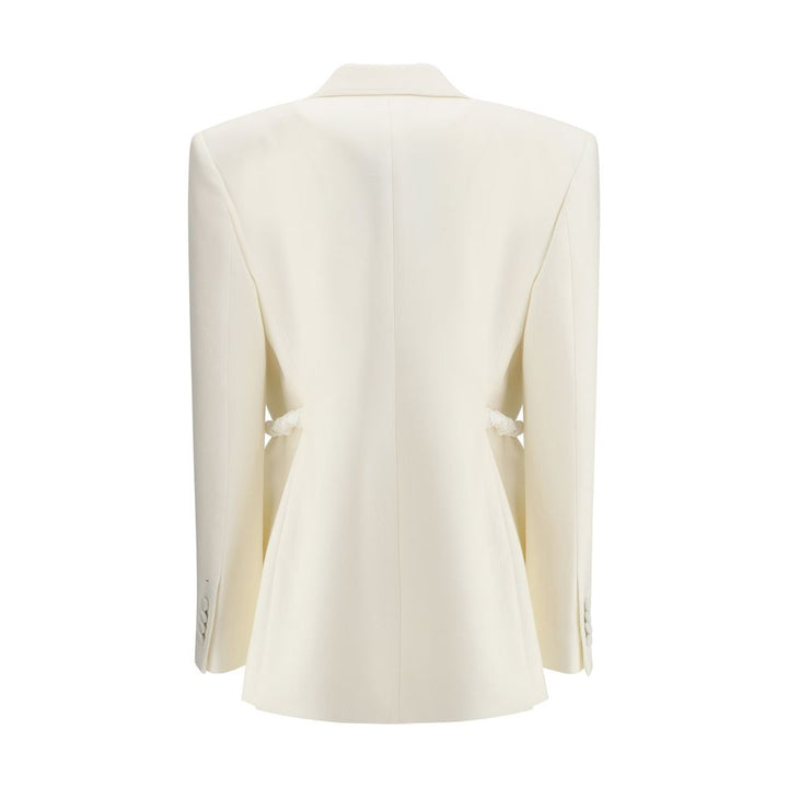 Gabriela Hearst Beige Fleece Wool Blazer