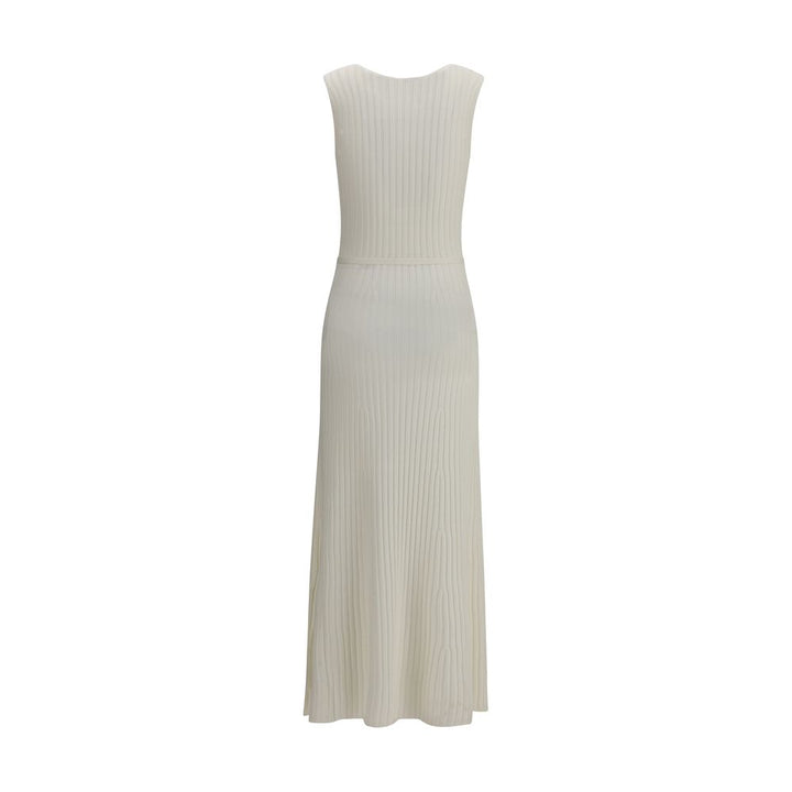 Gabriela Hearst White Wool Casual Dress