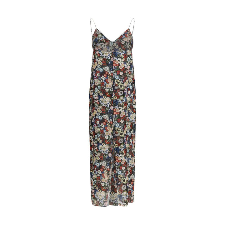 Khaite Black Silk Casual Dress