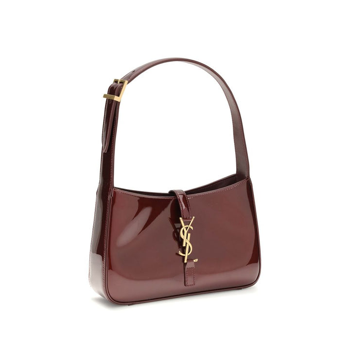 Saint Laurent Bordeaux Calf Leather Bos Taurus Shoulder Bag