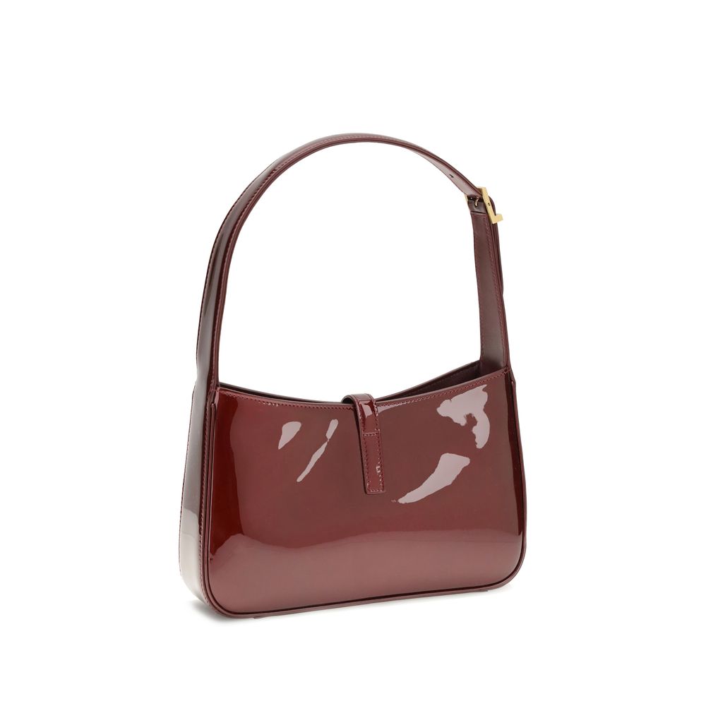 Saint Laurent Bordeaux Calf Leather Bos Taurus Shoulder Bag