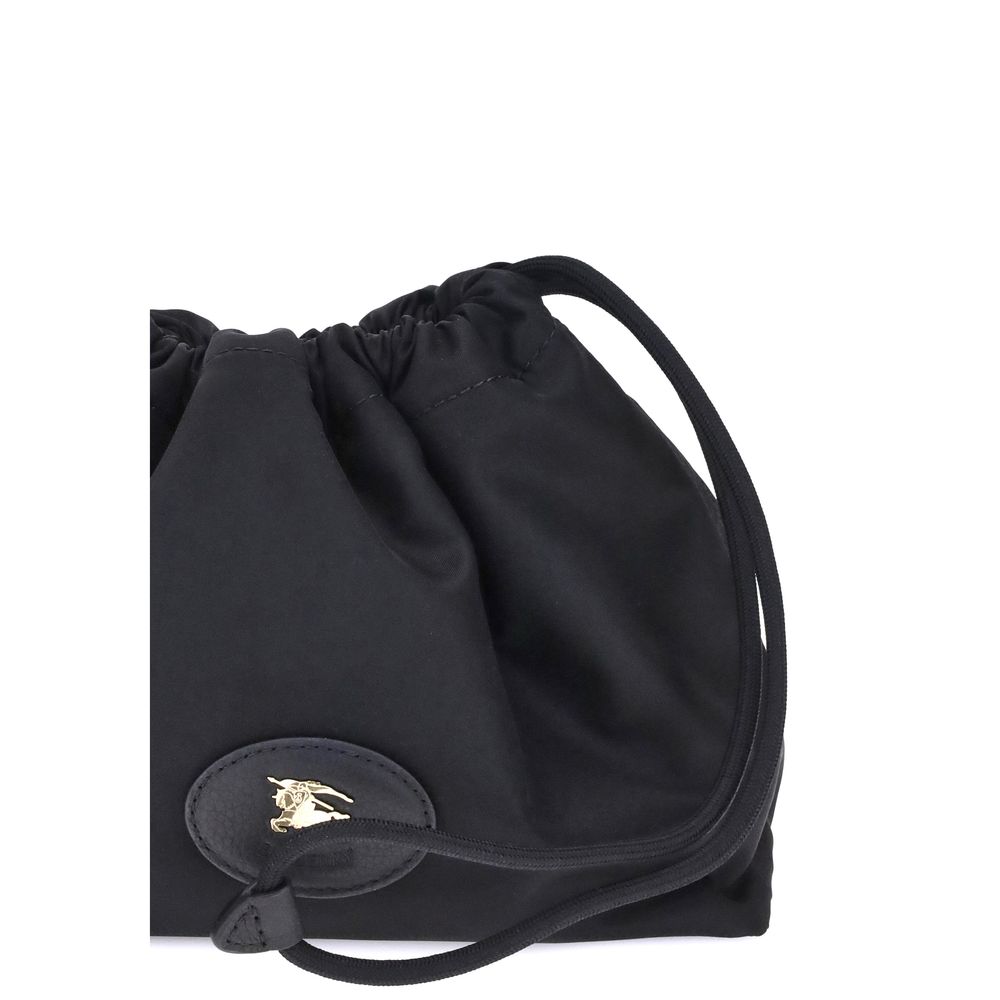 Burberry Black Polyamide Clutch Bag