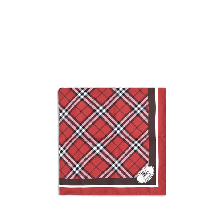 Burberry Multicolor Silk Scarf