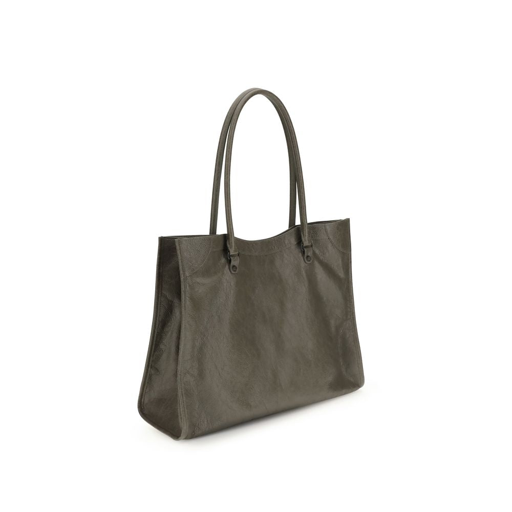 Balenciaga Bicolor Lamb Ovis Aries Aries Shoulder Bag