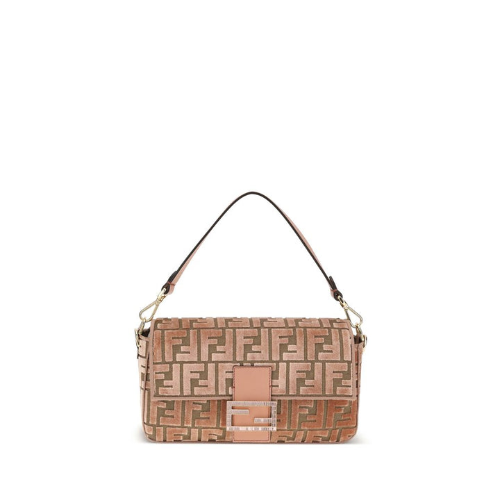 Fendi Multicolor Calf Leather Bos Taurus Shoulder Bag