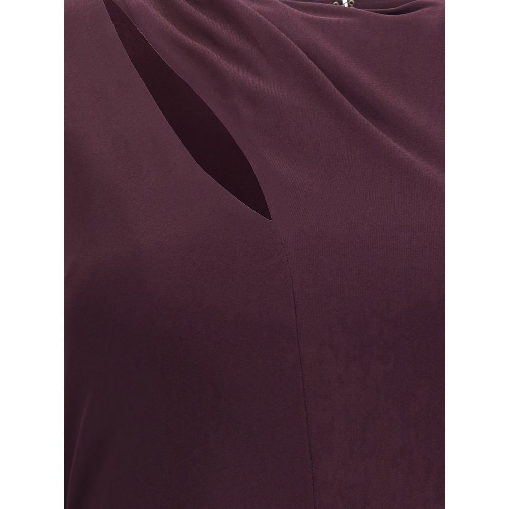 Tom Ford Multicolor Silk Cocktail Dress