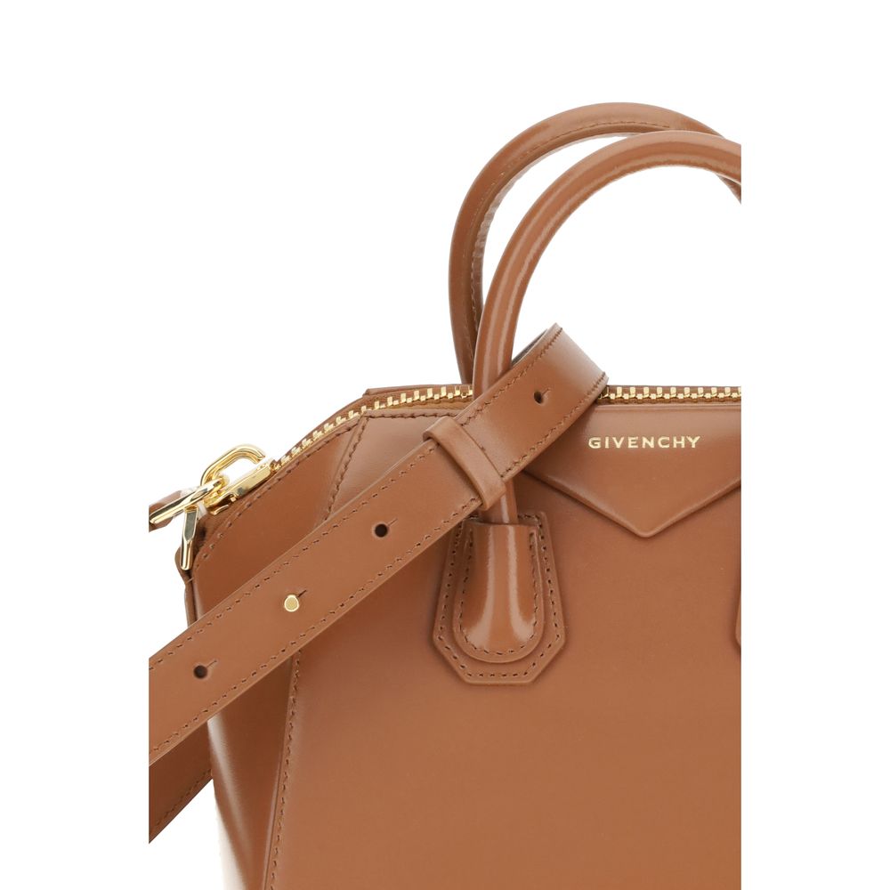 Givenchy Brown Calf Leather Bos Taurus Handbag