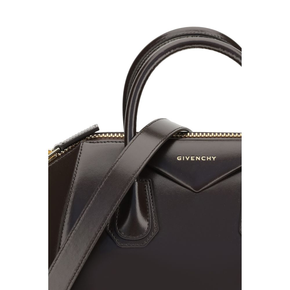 Givenchy Brown Calf Leather Bos Taurus Handbag