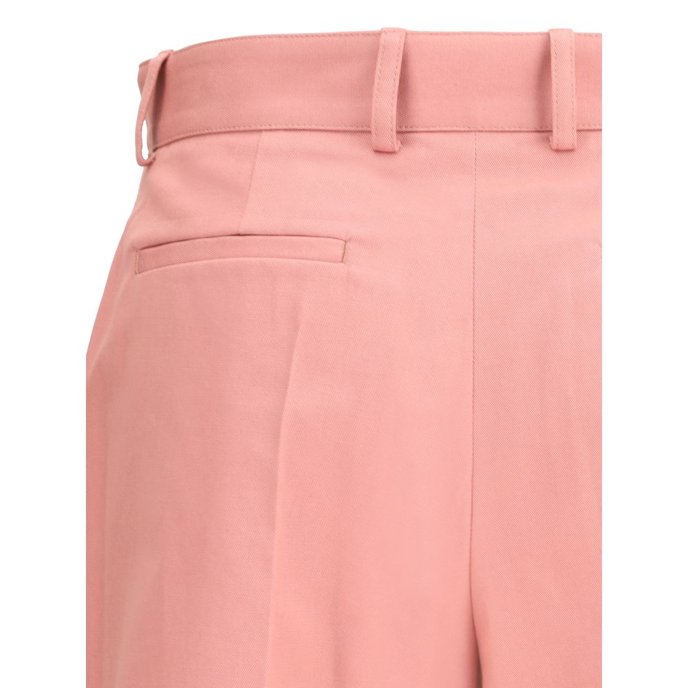 Chloé Multicolor Cotton Flared Pants