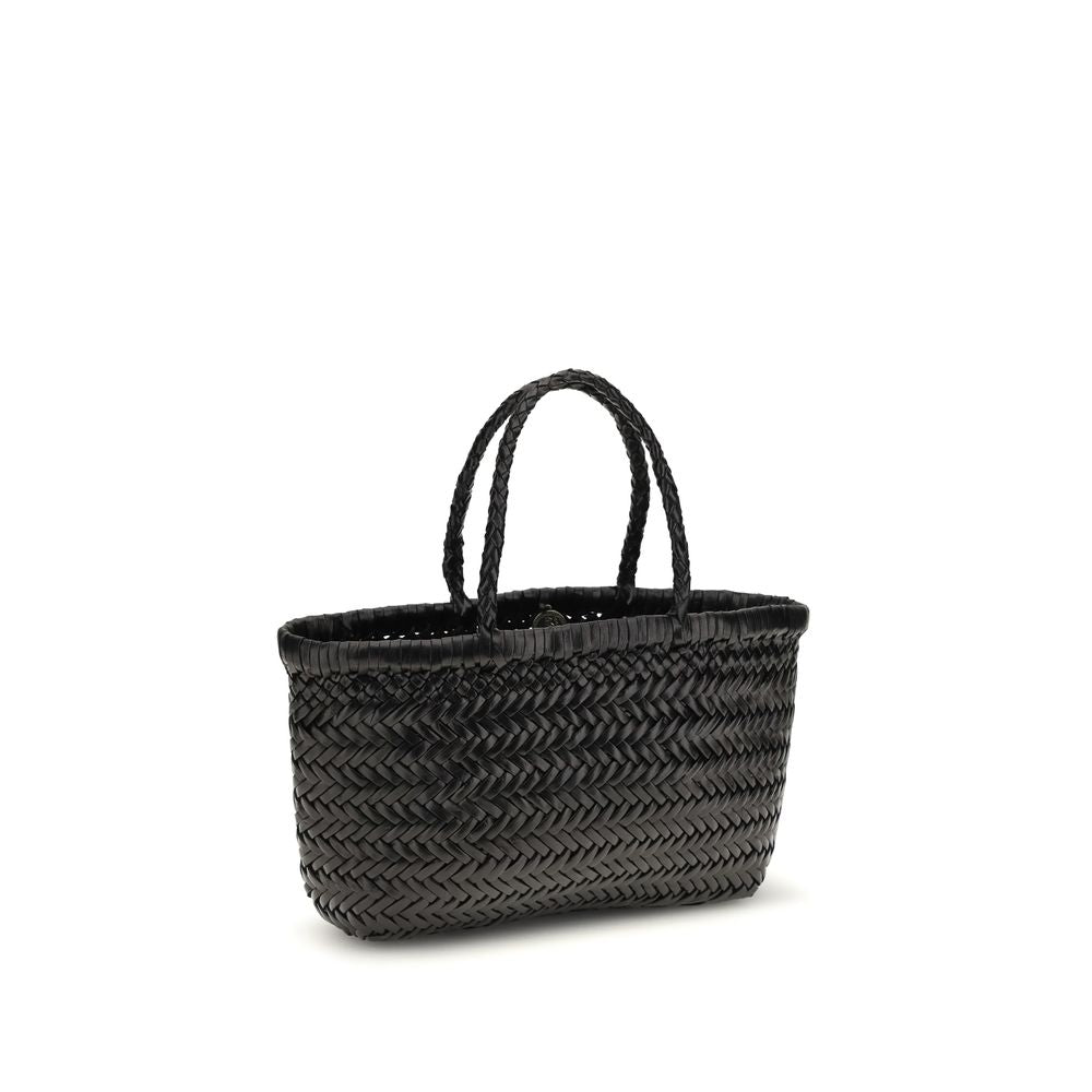 Dragon Diffusion Black Buffalo Leather Handbag
