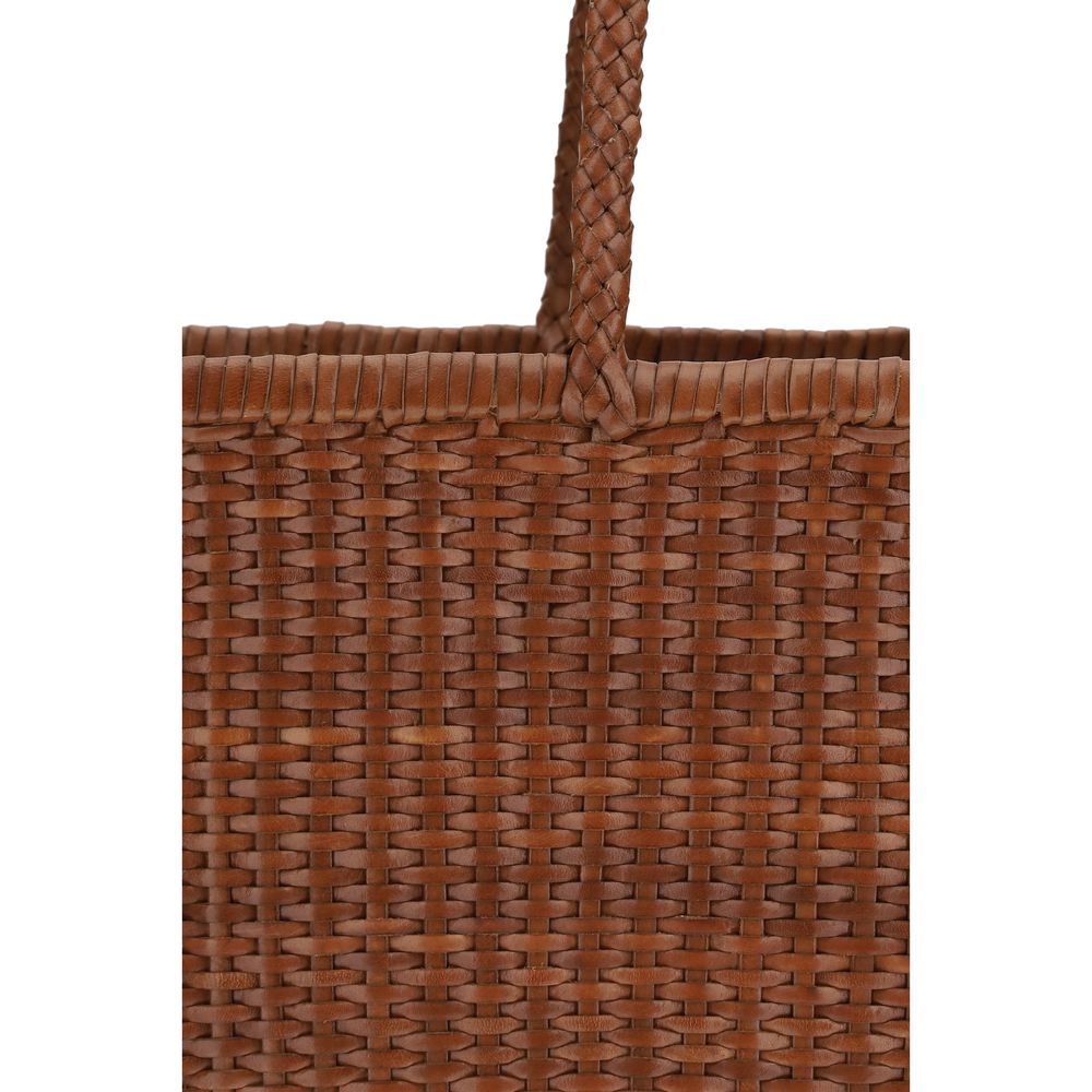 Dragon Diffusion Brown Buffalo Leather Shoulder Bag