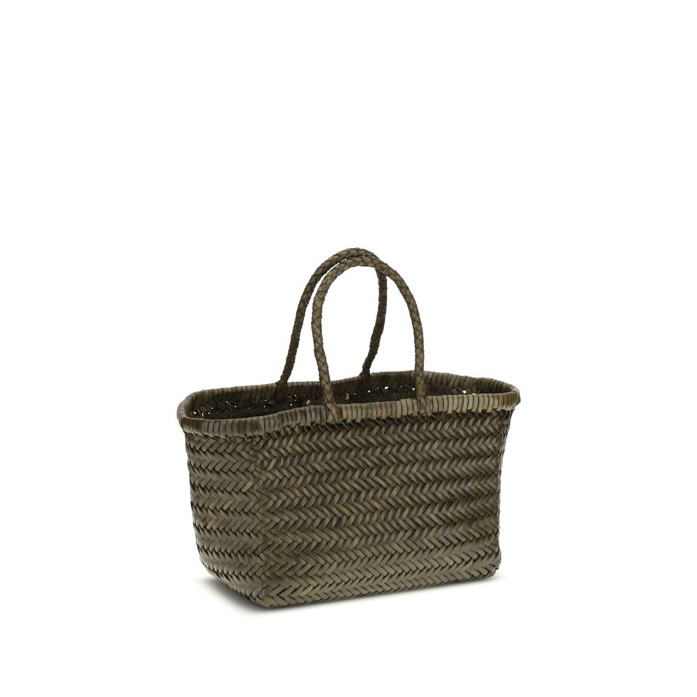 Dragon Diffusion Bicolor Buffalo Leather Handbag