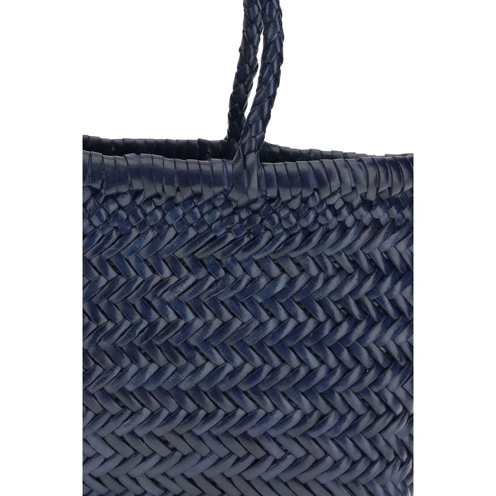 Dragon Diffusion Blue Buffalo Leather Handbag