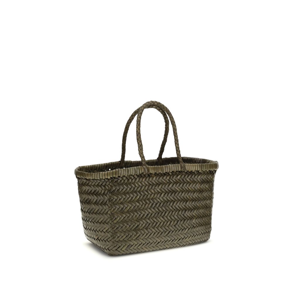 Dragon Diffusion Bicolor Buffalo Leather Handbag