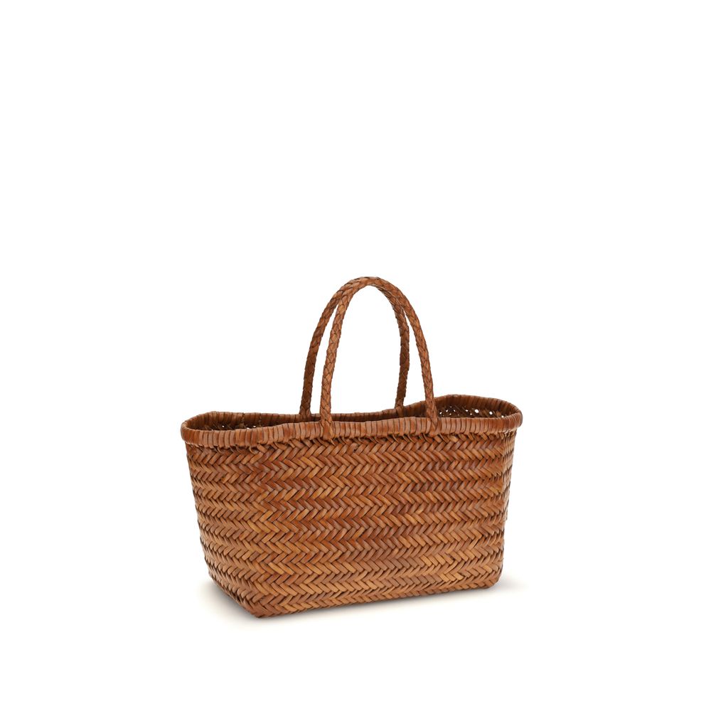 Dragon Diffusion Brown Buffalo Leather Handbag