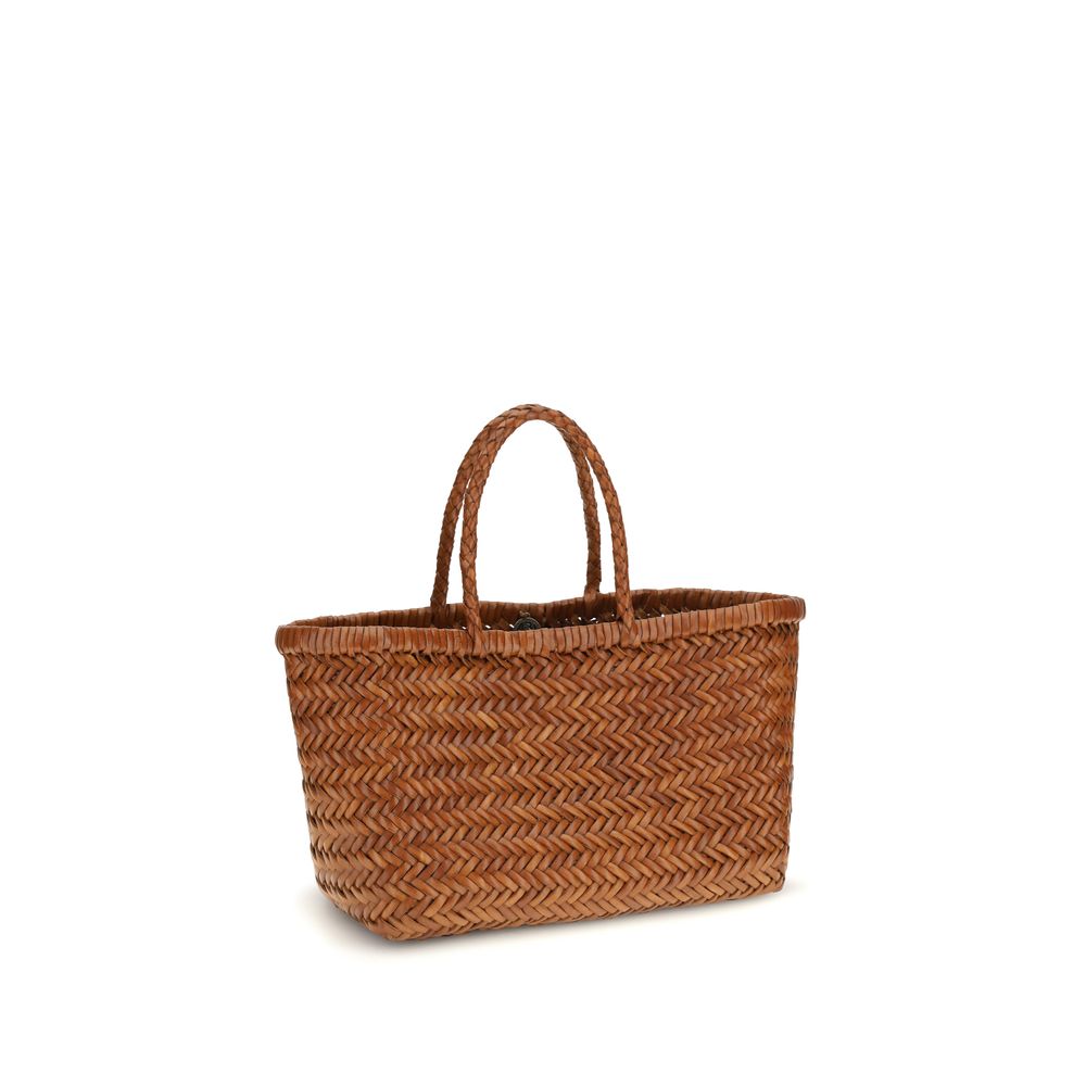 Dragon Diffusion Brown Buffalo Leather Handbag
