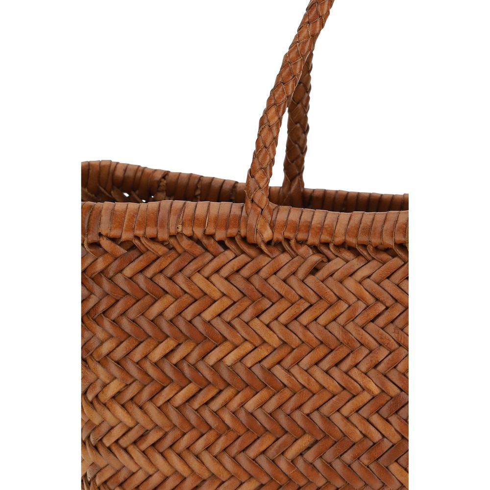Dragon Diffusion Brown Buffalo Leather Handbag