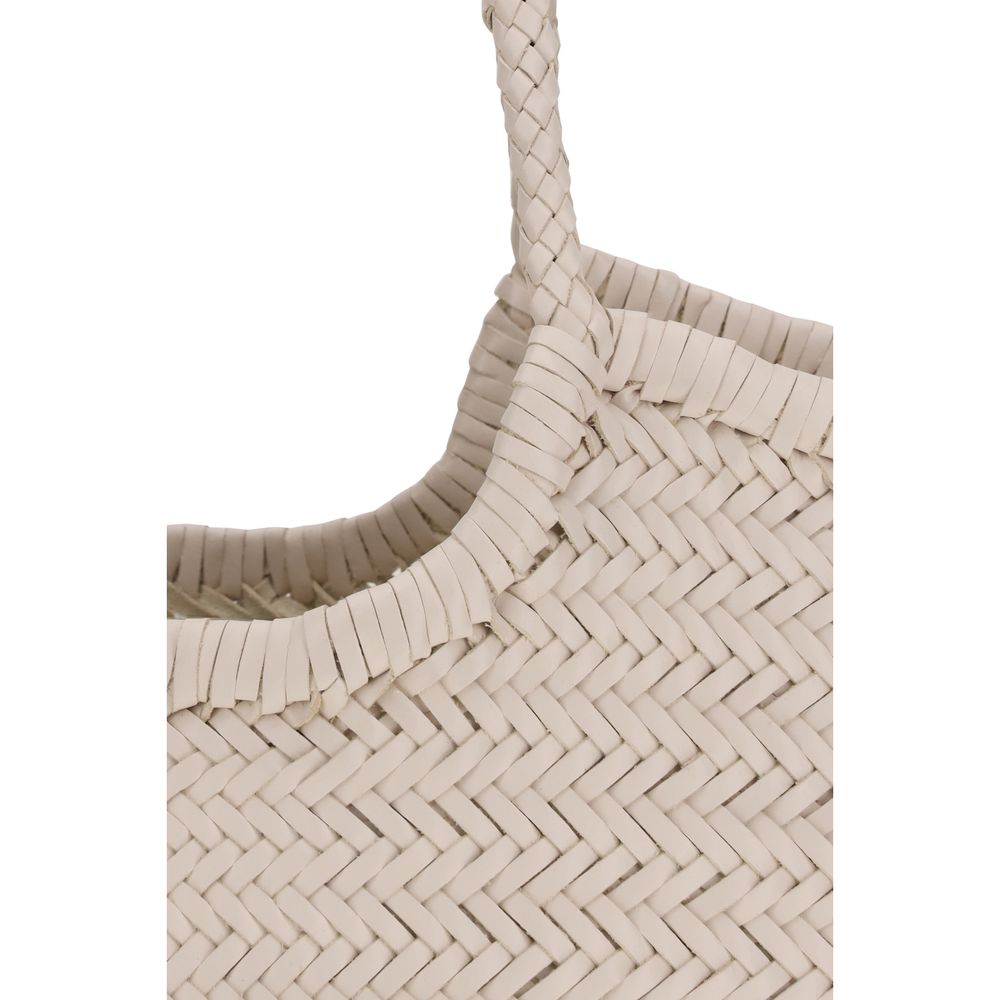 Dragon Diffusion Beige Buffalo Leather Shoulder Bag