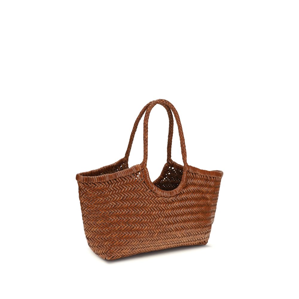Dragon Diffusion Brown Buffalo Leather Shoulder Bag