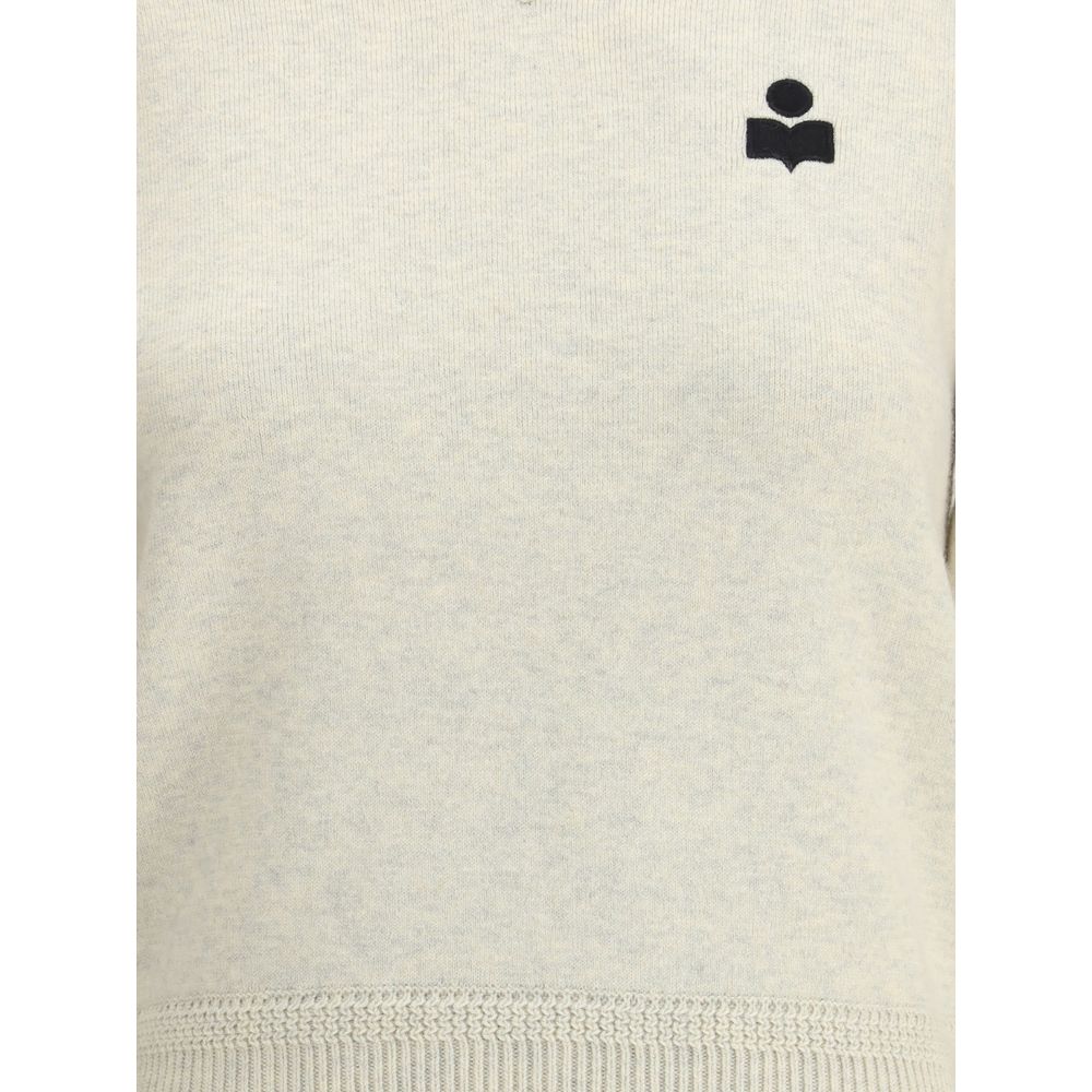 Marant Etoile Beige Cotton Sweatshirt