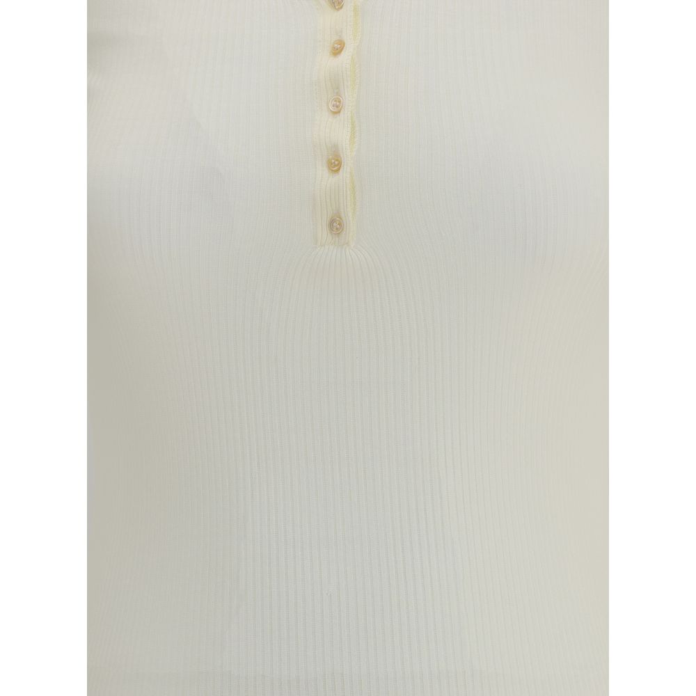 Isabel Marant Beige Cotton Top